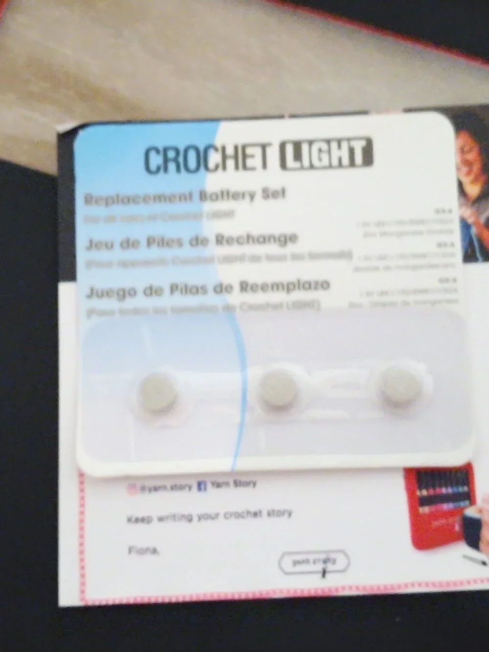 Yarn Story light up Crochet hooks